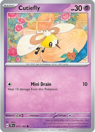 Cutiefly 75 - SV05 Temporal Forces Reverse Holofoil