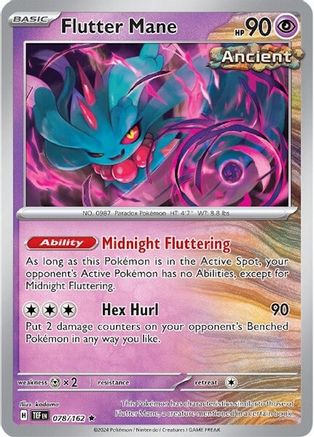 Flutter Mane (78/162) - SV05 Temporal Forces Reverse Holofoil - Rare