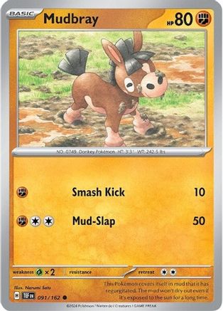 Mudbray (91/162) - SV05 Temporal Forces  - Common