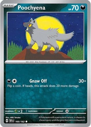 Poochyena (105/162) - SV05 Temporal Forces  - Common