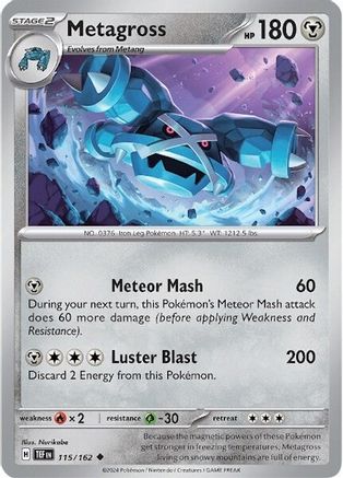 Metagross (115/162) - SV05 Temporal Forces  - Uncommon