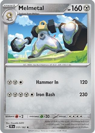 Melmetal (117/162) - SV05 Temporal Forces Holofoil - Rare