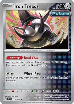 Iron Treads (118/162) - SV05 Temporal Forces Reverse Holofoil - Uncommon
