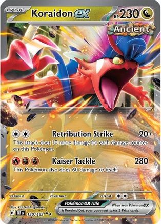 Koraidon ex (120/162) - SV05 Temporal Forces Holofoil - Double Rare