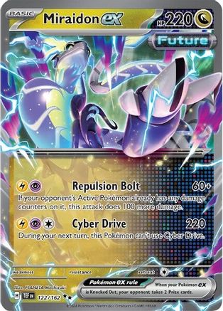 Miraidon ex (122/162) - SV05 Temporal Forces Holofoil - Double Rare