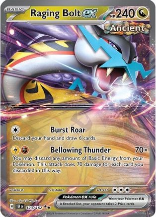 Raging Bolt ex 123 - SV05 Temporal Forces Holofoil