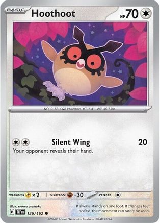 Hoothoot (126/162) - SV05 Temporal Forces  - Common