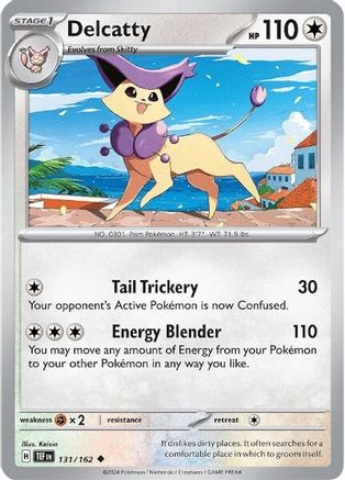 Delcatty (131/162) - SV05 Temporal Forces Reverse Holofoil - Uncommon