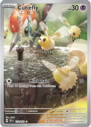 Cutiefly (172/162) - SV05 Temporal Forces Holofoil - Illustration Rare