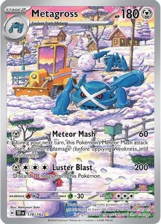 Metagross (178/162) - SV05 Temporal Forces Holofoil - Illustration Rare