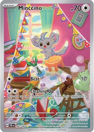 Minccino 182 - SV05 Temporal Forces Holofoil