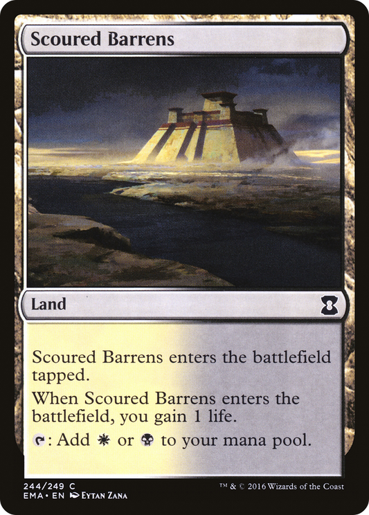 Scoured Barrens (EMA-244) - Eternal Masters Foil