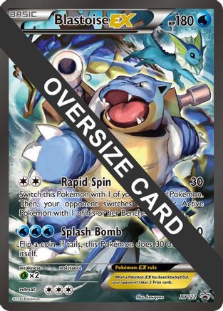 Blastoise EX (XY122/null) - Jumbo Cards Holofoil - Promo