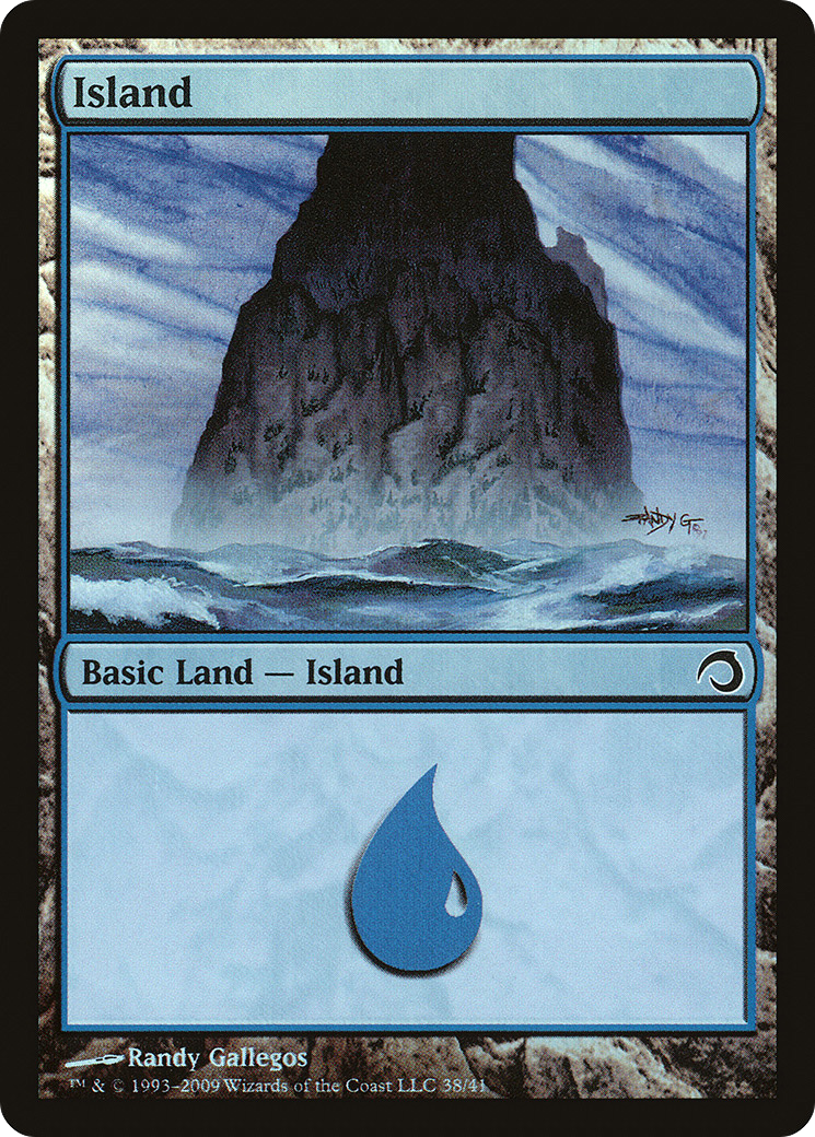 Island (H09-038) - Premium Deck Series: Slivers Foil