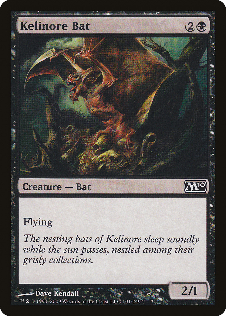 Kelinore Bat (M10-101) - Magic 2010 Foil