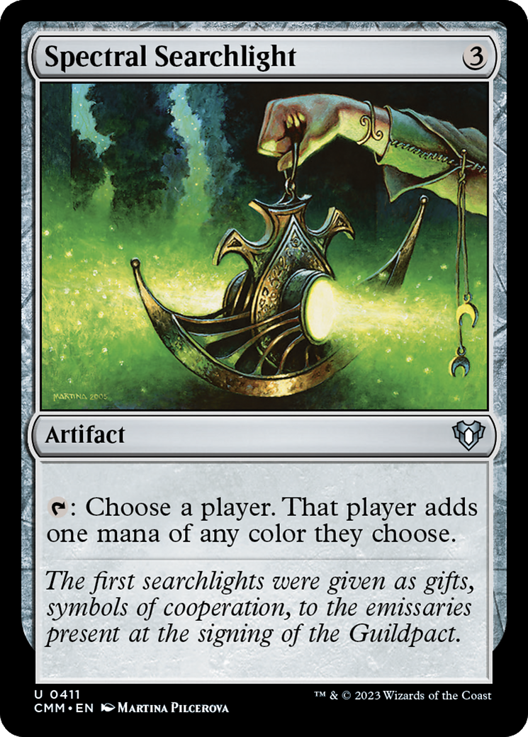 Spectral Searchlight (CMM-411) - Commander Masters Foil