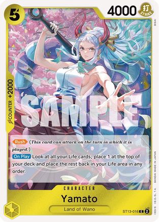 (ST13-016) Yamato - Ultra Deck: The Three Brothers Foil