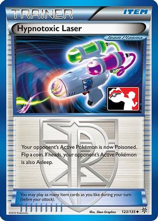 Hypnotoxic Laser (Team Plasma) (123/null) - League & Championship Cards Holofoil - Uncommon