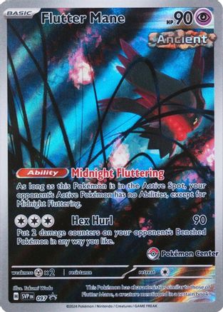 Flutter Mane (Pokemon Center) (97) - SV Scarlet & Violet Promo Cards Holofoil - Promo