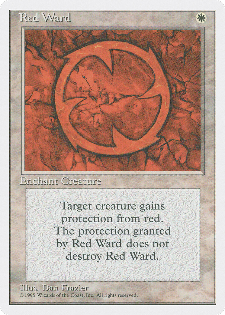 Red Ward (4ED-044) - Fourth Edition