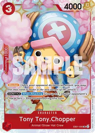 (EB01-006) Tony Tony.Chopper - Extra Booster: Memorial Collection Foil