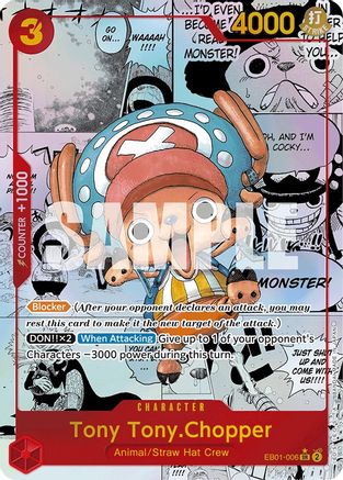 (EB01-006) Tony Tony.Chopper (Alternate Art) (Manga) - Extra Booster: Memorial Collection Foil