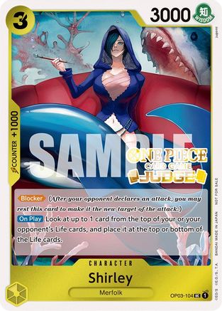 Shirley (Judge Pack Vol. 3) (OP03-104) - One Piece Promotion Cards Foil