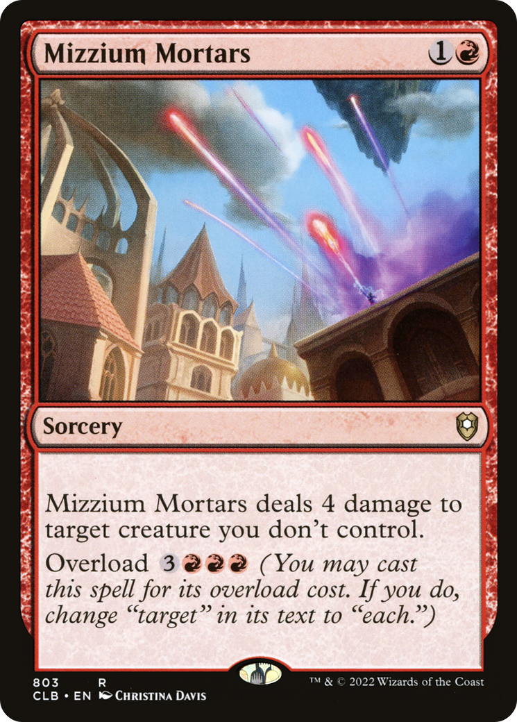 Mizzium Mortars (CLB-803) - Commander Legends: Battle for Baldur's Gate