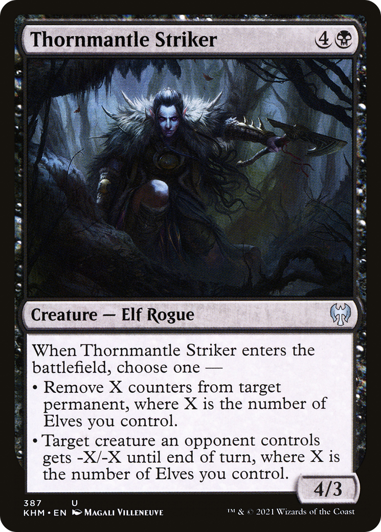 Thornmantle Striker  (KHM-387) - Kaldheim