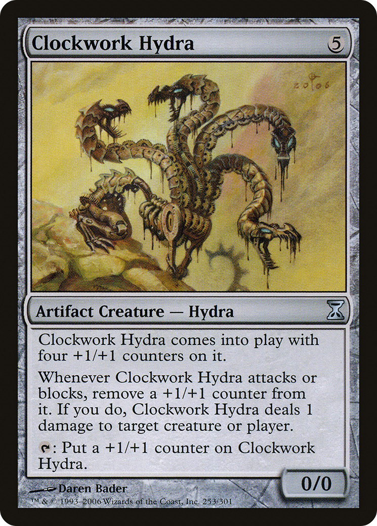 Clockwork Hydra (TSP-253) - Time Spiral Foil