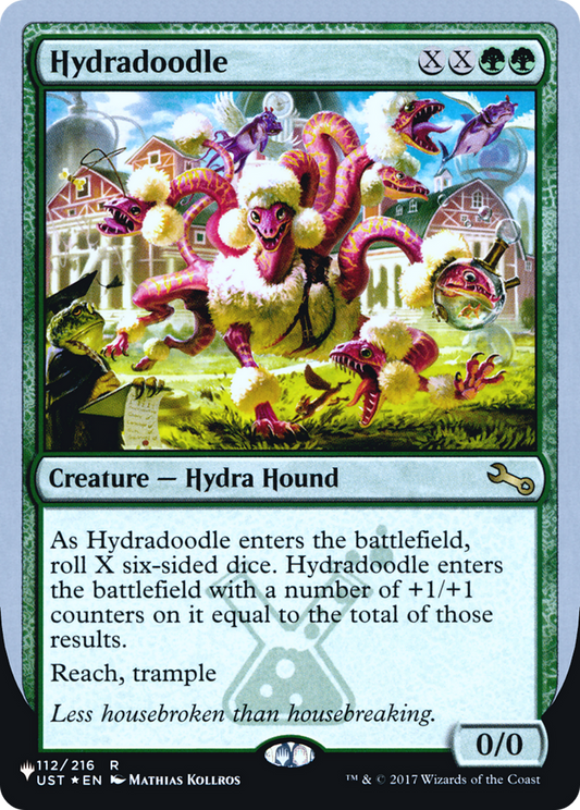 Hydradoodle (ULST-036) - The List (Unfinity Foil Edition) Foil