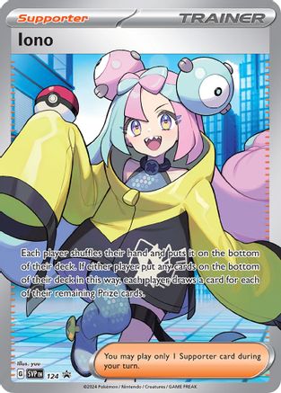 Iono (124) - SV Scarlet & Violet Promo Cards Holofoil - Promo