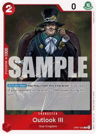 (OP07-003) Outlook III - 500 Years in the Future Foil