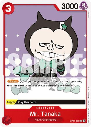 (OP07-008) Mr. Tanaka - 500 Years in the Future Normal