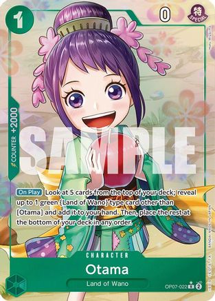 (OP07-022) Otama (Parallel) - 500 Years in the Future Foil