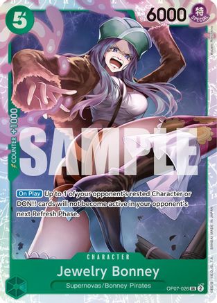 (OP07-026) Jewelry Bonney (026) - 500 Years in the Future Foil