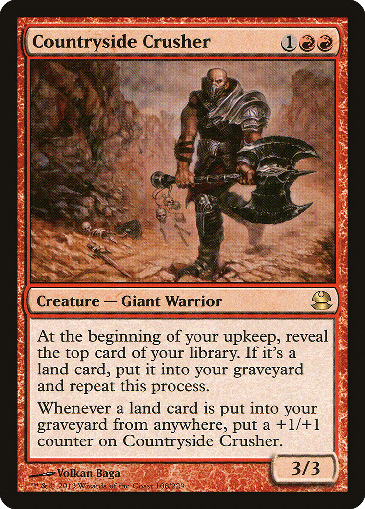 Countryside Crusher (MMA-108) - Modern Masters Foil