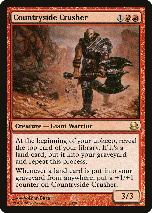 Countryside Crusher (MMA-108) - Modern Masters Foil