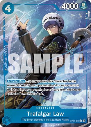 (OP07-047) Trafalgar Law (047) (Parallel) - 500 Years in the Future Foil
