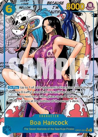 Boa Hancock (051) (Parallel) (Manga) (OP07-051) - 500 Years in the Future Foil