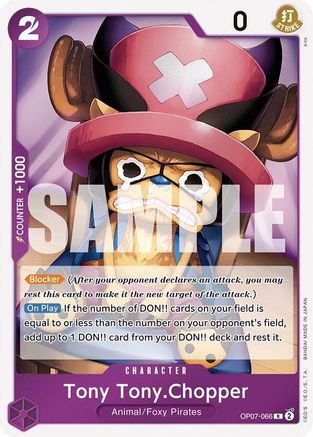 (OP07-066) Tony Tony.Chopper (066) - 500 Years in the Future Foil