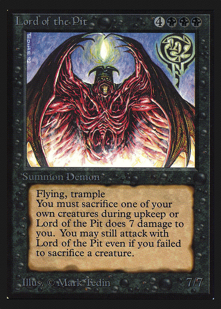 Lord of the Pit (IED-115) - Intl. Collectors' Edition