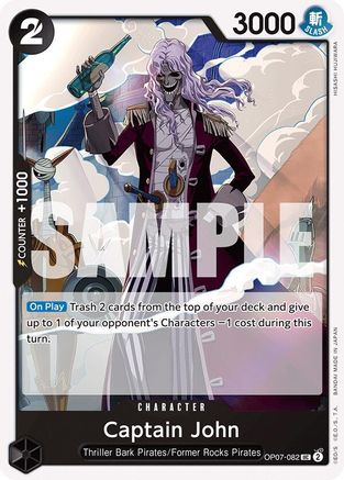 (OP07-082) Captain John - 500 Years in the Future Normal