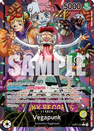 (OP07-097) Vegapunk (Parallel) - 500 Years in the Future Foil