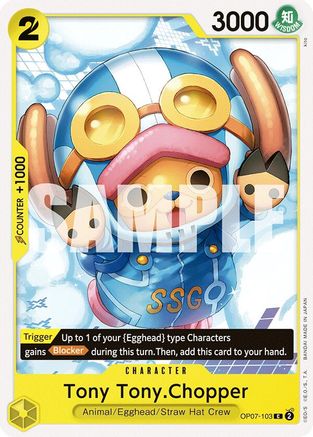 (OP07-103) Tony Tony.Chopper (103) - 500 Years in the Future Normal