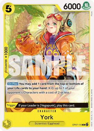 (OP07-110) York - 500 Years in the Future Normal