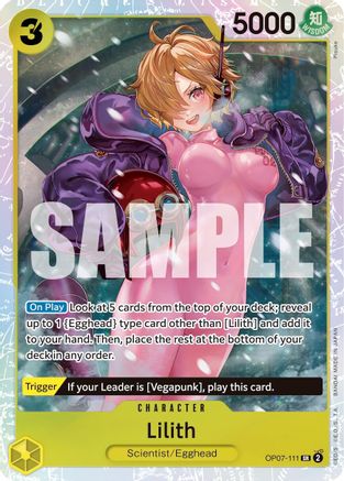 (OP07-111) Lilith - 500 Years in the Future Foil