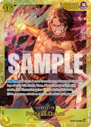 (OP07-119) Portgas.D.Ace (119) - 500 Years in the Future Foil