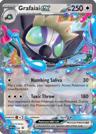 Grafaiai ex (100) - SV Scarlet & Violet Promo Cards Holofoil - Promo