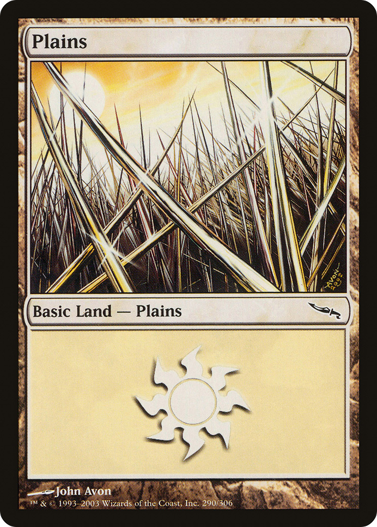 Plains (MRD-290) - Mirrodin